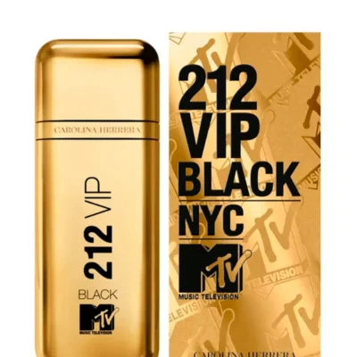 CAROLINA HERRERA 212 VIP BLACK MTV LIMITED EDITION HOMBRE 100ML EDP