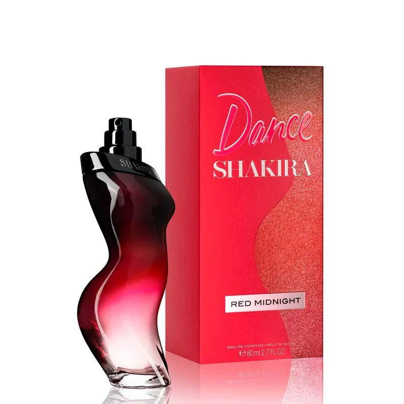SHAKIRA DANCE RED MIDNIGHT MUJER EDT 80ML