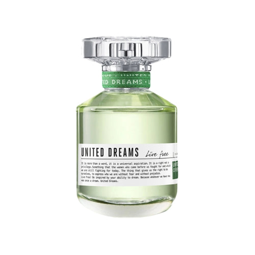 BENETTON UNITED DREAMS LIVE FREE MUJER EDT 80 ML