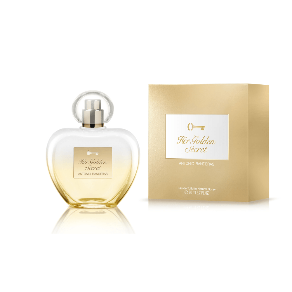 ANTONIO BANDERAS HER GOLDEN SECRET MUJER 80ML EDT