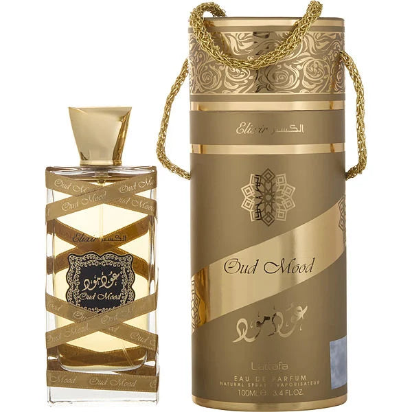 Oud Mood Elixir Lattafa Perfumes para Hombres y Mujeres