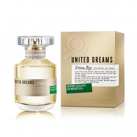 BENETTON UNITED DREAMS DREAM BIG MUJER EDT 80ML
