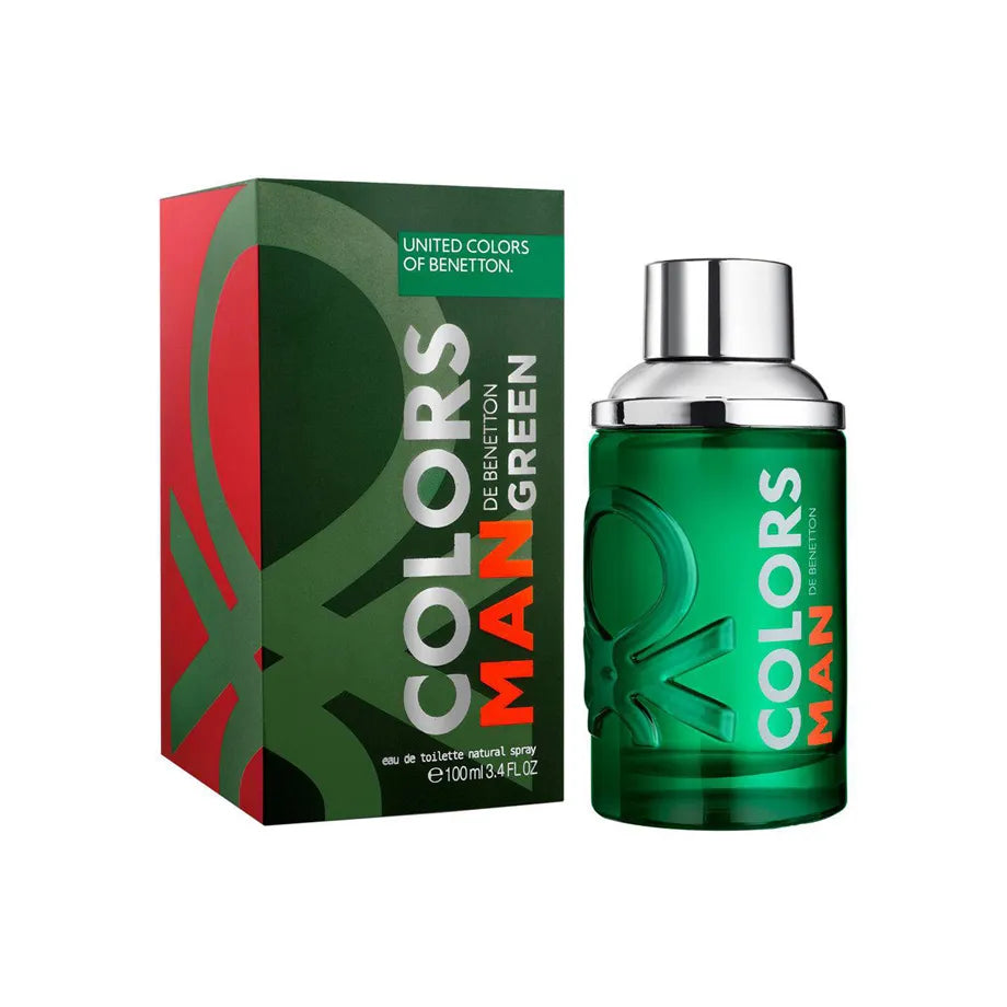 BENETTON COLORS MAN GREEN HOMBRE EDT 100ML