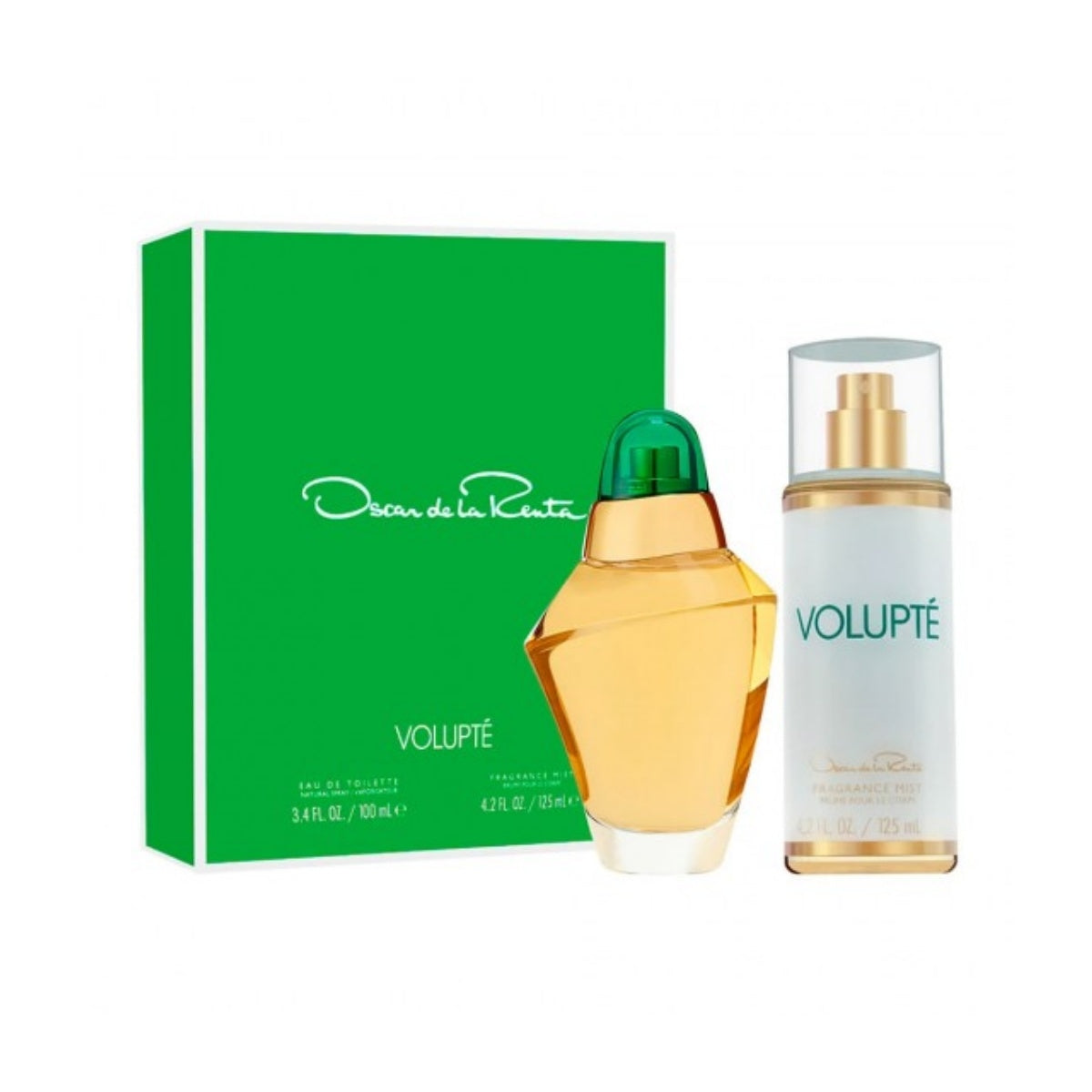 Estuche Oscar De La Renta Volupte Dama 2PZ Perfume 100ml + Body Spray