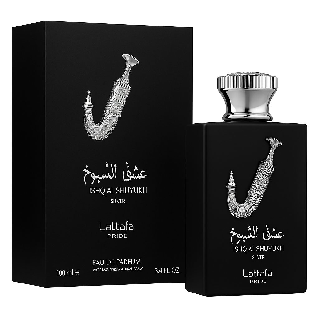LATTAFA PRIDE ISHQ AL SHUYUKH SILVER UNISEX 100ML EDP