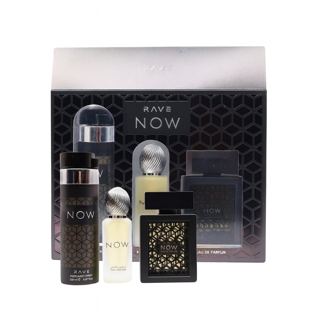 Estuche Rave Now Hombre 3PZ Perfume 100ml + Aerosol + Hair Mist 50ml