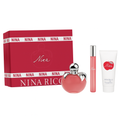 ESTUCHE NINA RICCI MUJER 3PZ PERFUME 80ML EDT + MINI + CREMA
