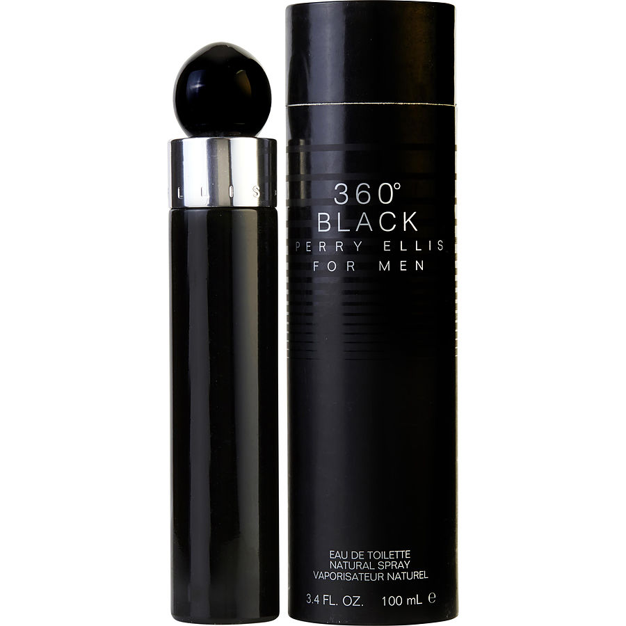 PERRY ELLIS 360 BLACK  HOMBRE EDT 100ML