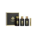 ESTUCHE JO MILANO GAME OF SPADES WILDCART PARFUM 4PZ PERFUME 100ML + HIDRATANTE + ATOMIZADOR + SHOWER GEL