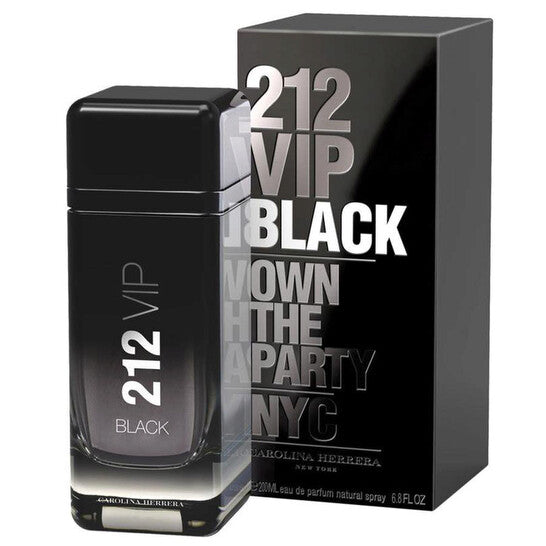 CAROLINA HERRERA 212 VIP BLACK HOMBRE EDP 200ML