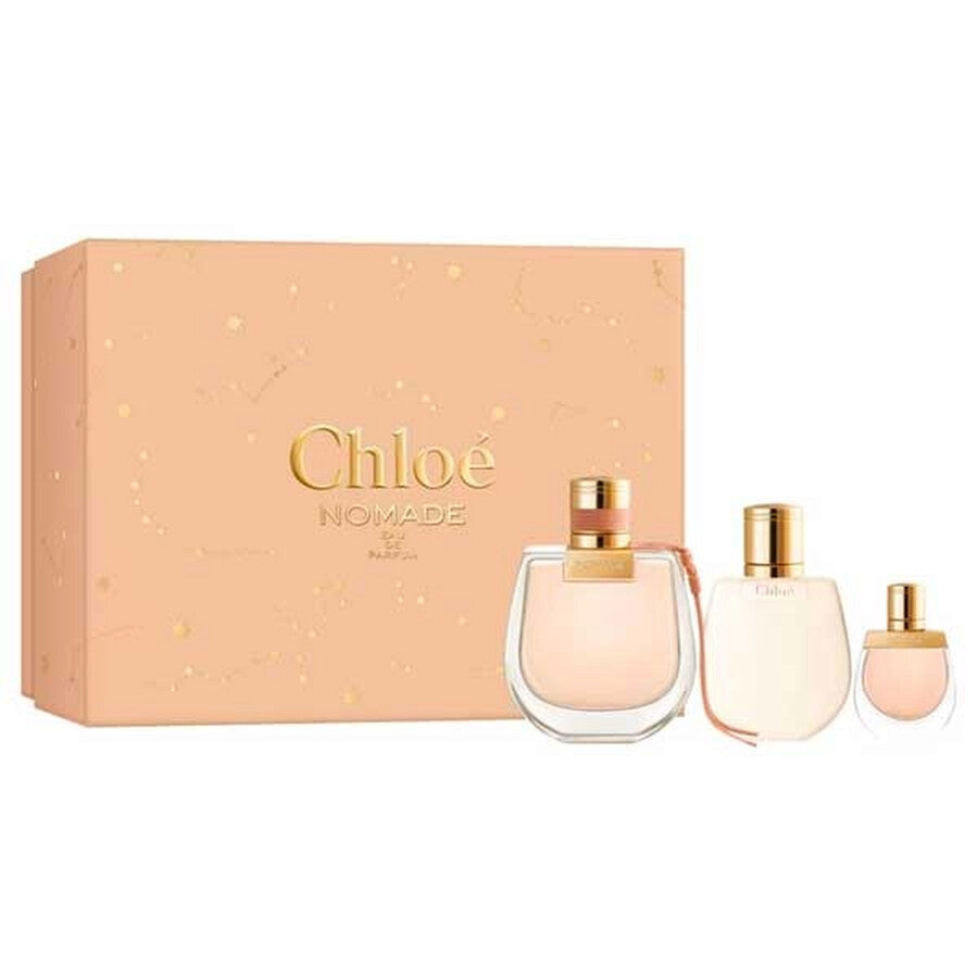 Estuche CHLOE NOMADE MUJER EDP 3PZ Perfume 75ml + Crema +Mini 5ml