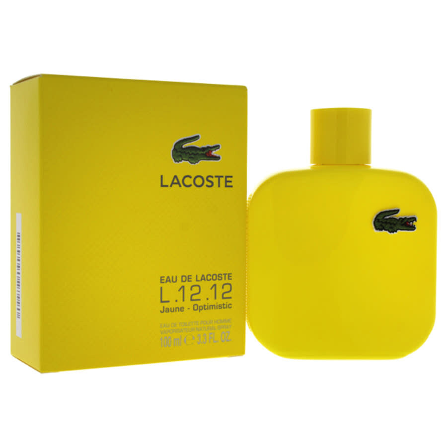 LACOSTE L.12.12 JAUNE – OPTIMISTIC HOMBRE EDT 100ML