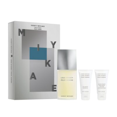 Estuche Issey Miyake Hombre 3PZ Perfume 125ml + After Shave + Shower Gel