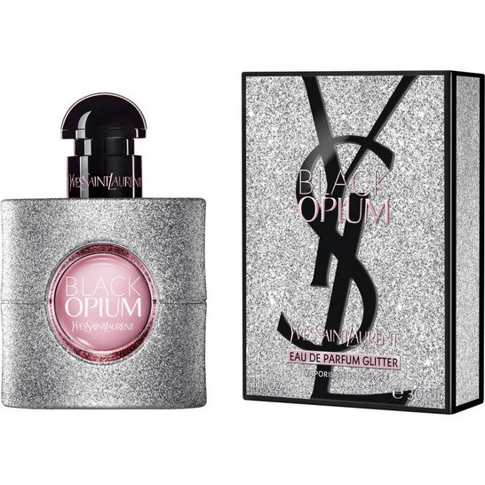 YVES SAINT LAURENT BLACK OPIUM GLITTER MUJER 90ML EDP